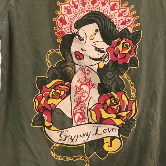 😍 Too Fast Brand Gypsy Love Tee S - Picture 2 of 9